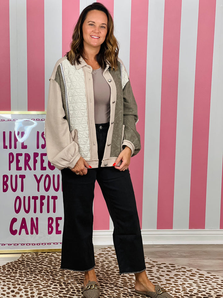 Waffle Jacket - 2 Color Options