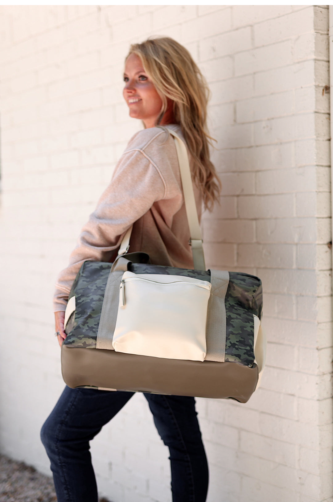Home Town Camo Duffle Bag