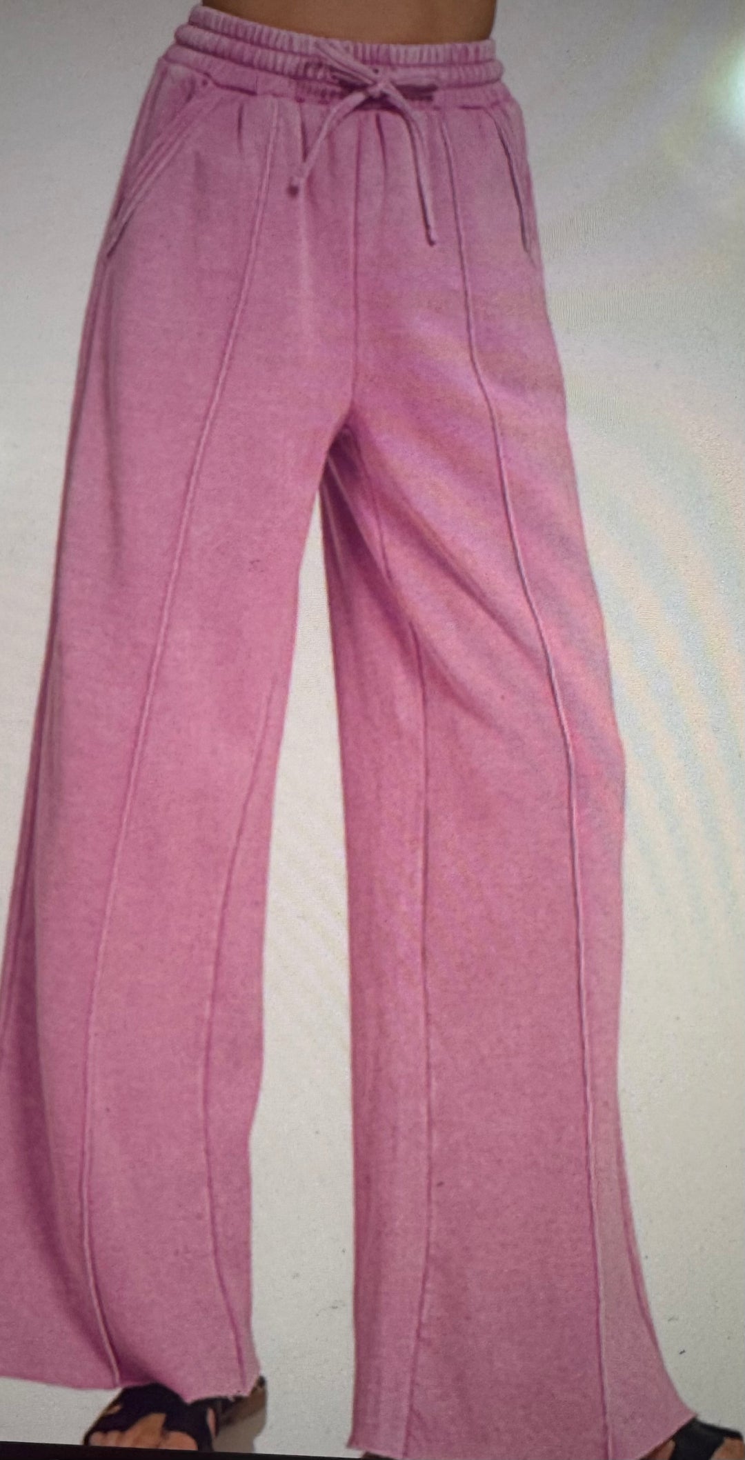 Acid Wash Joggers- Two Color Options
