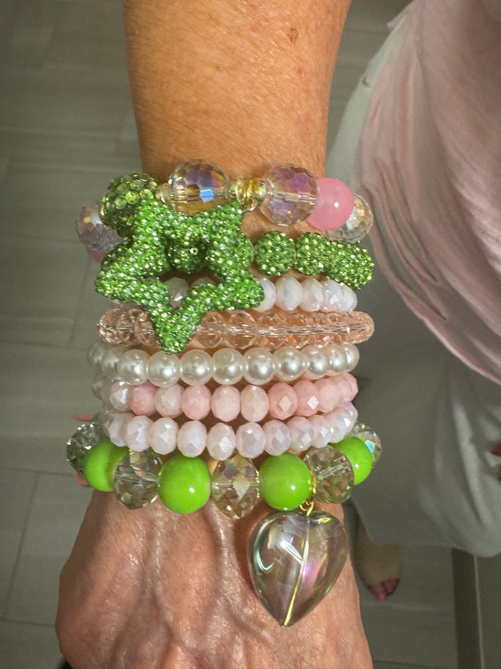 Set of Stretch Bracelets