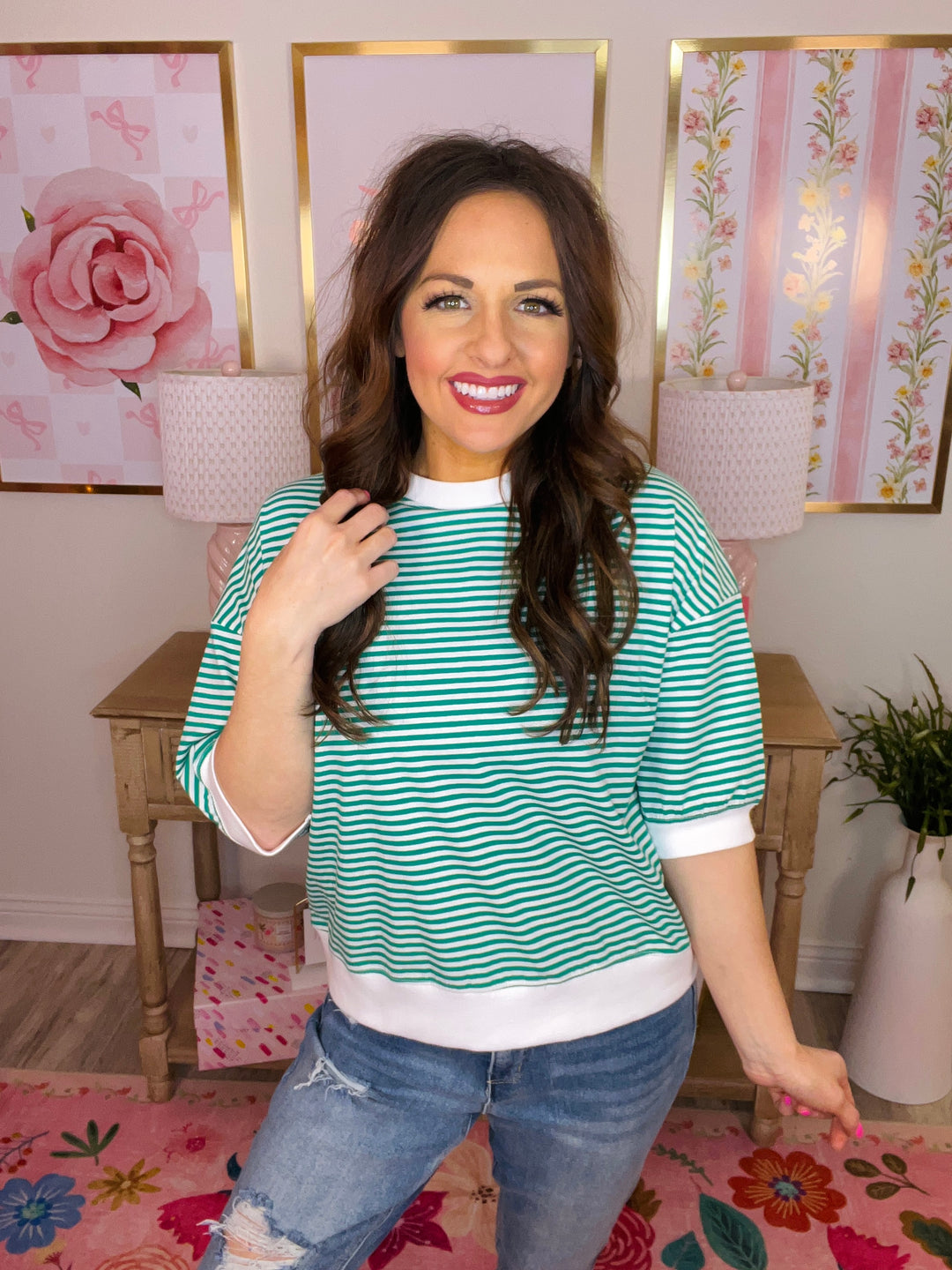 Striped Top - 4 Color Options