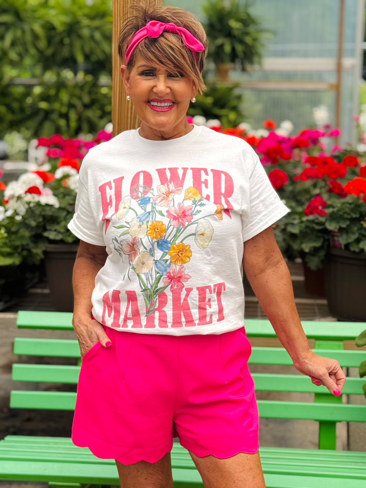 Flower Market Graphic Tee