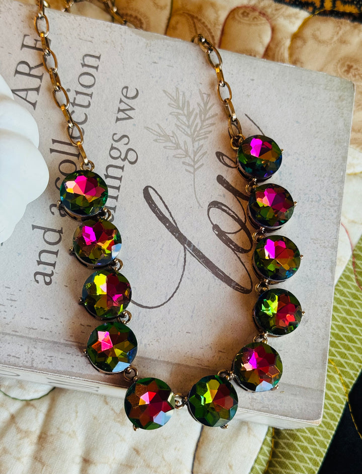 Crystal Necklaces-3 Color Options