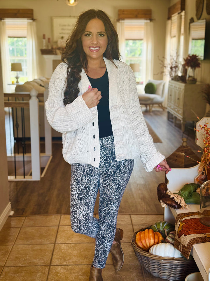 Animal Print Hyperstretch High Rise Jegging