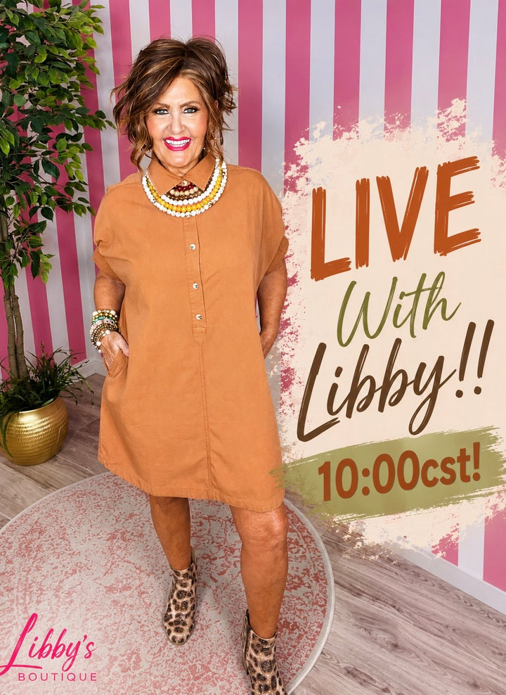Mineral Wash Shirt Dress-Clay
