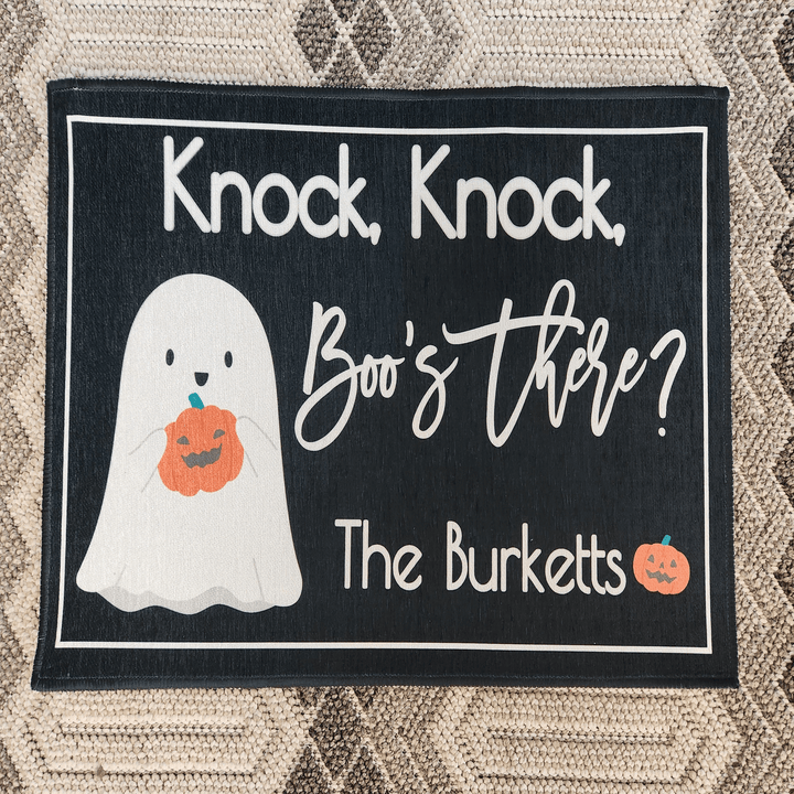 Boos There? Door Mat