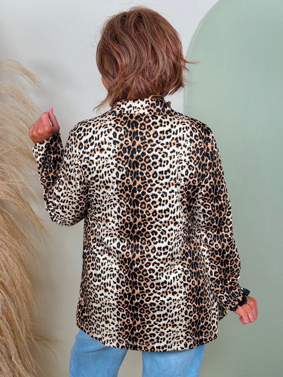 Leopard Jacket - Available Small Through Extended Sizes - Final Sale