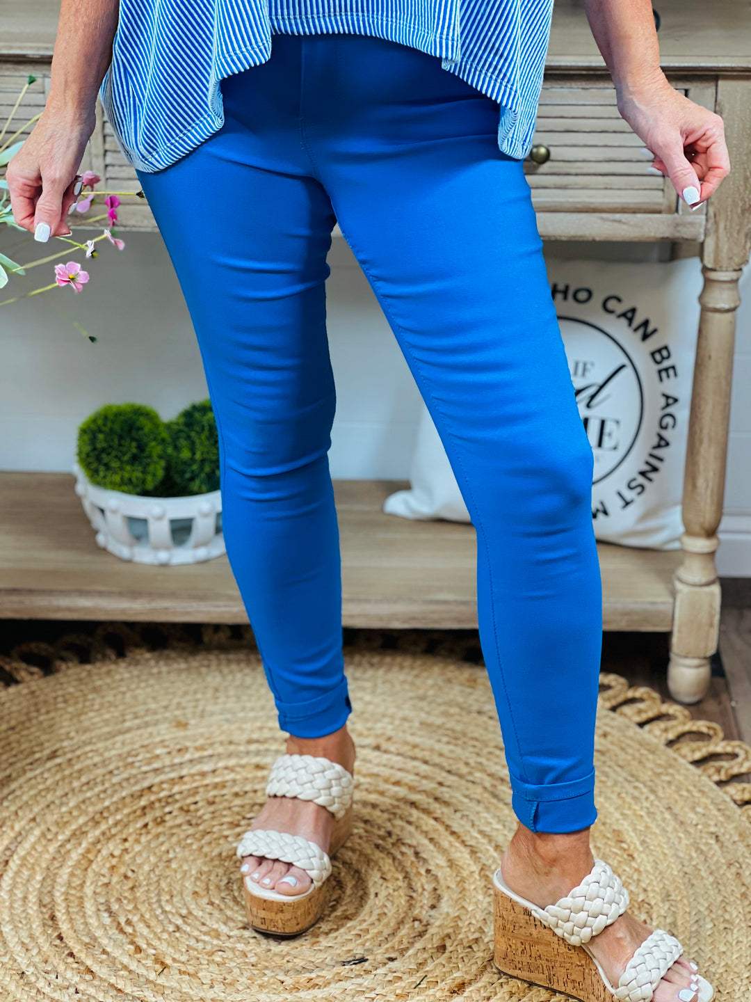 Hyperstretch Forever Color Mid-Rise Skinny Jean - 5 Color Options - Available Through Extended Sizes