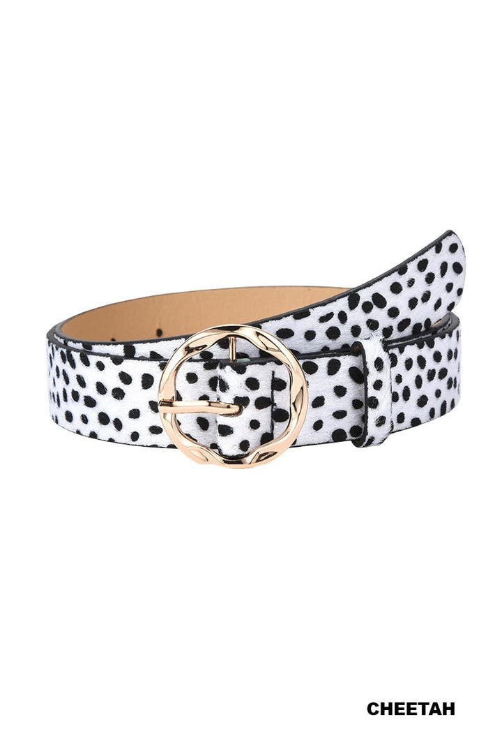 Animal Print Belt - 4 Color Options