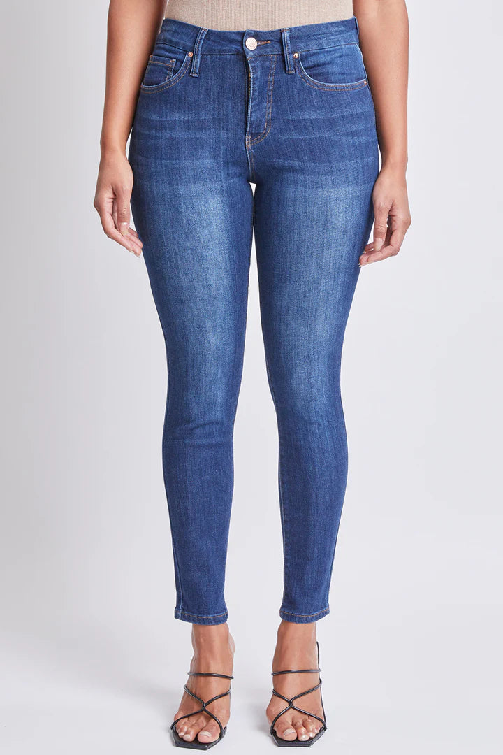 Dark Indigo Curvy Fit High Rise Skinny Jeans - Available Sizes 4-16