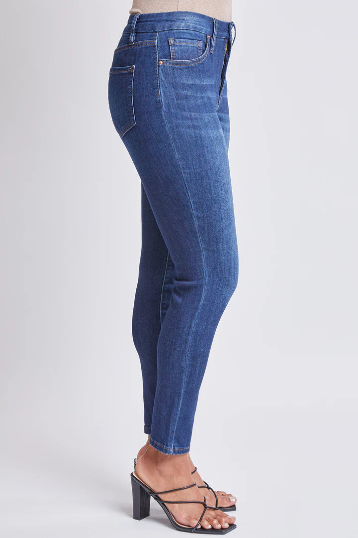 Dark Indigo Curvy Fit High Rise Skinny Jeans - Available Sizes 4-16 - Final Sale