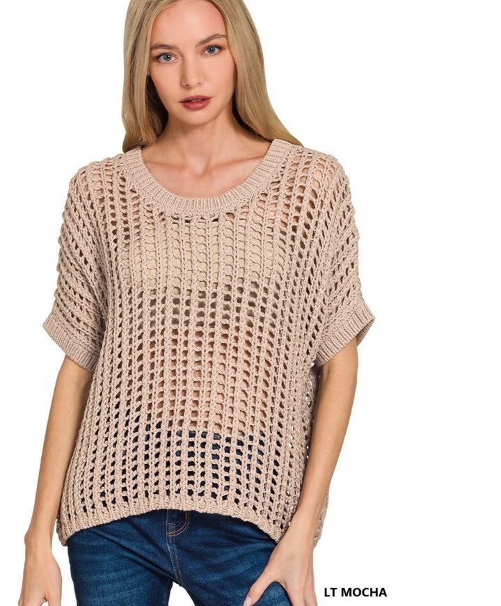Crochet Sweater-3 Color Options