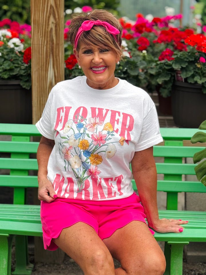 Flower Market Graphic Tee