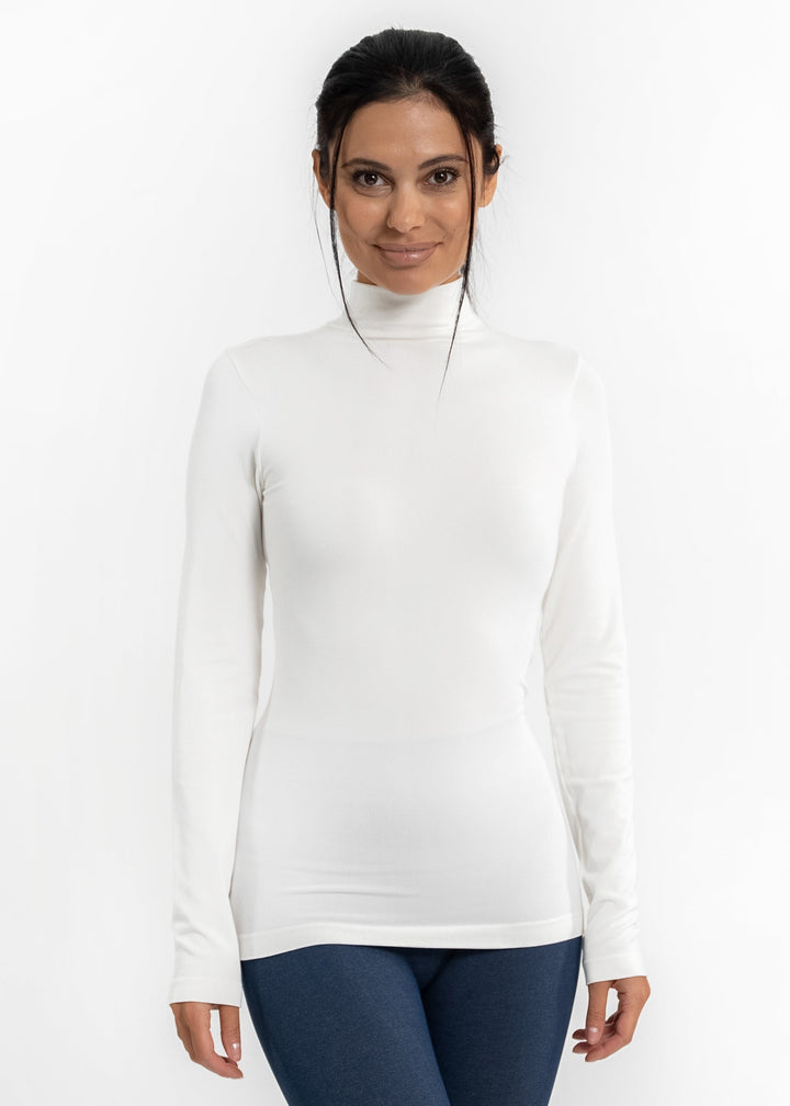 Long Sleeve Mock Neck