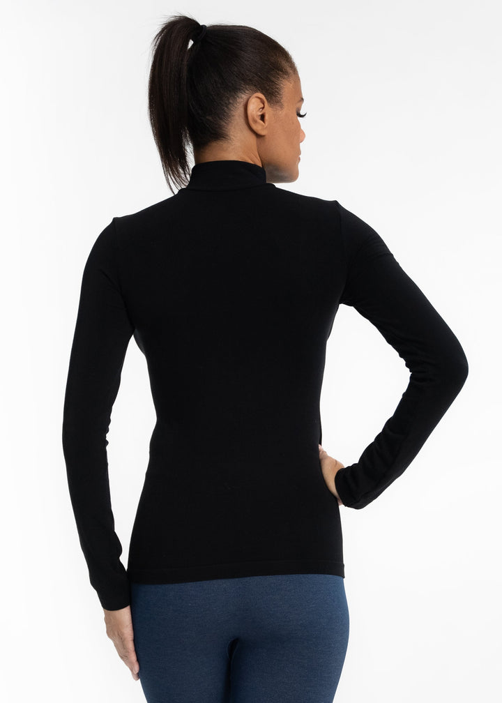 Long Sleeve Mock Neck