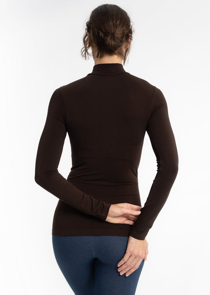 Long Sleeve Mock Neck