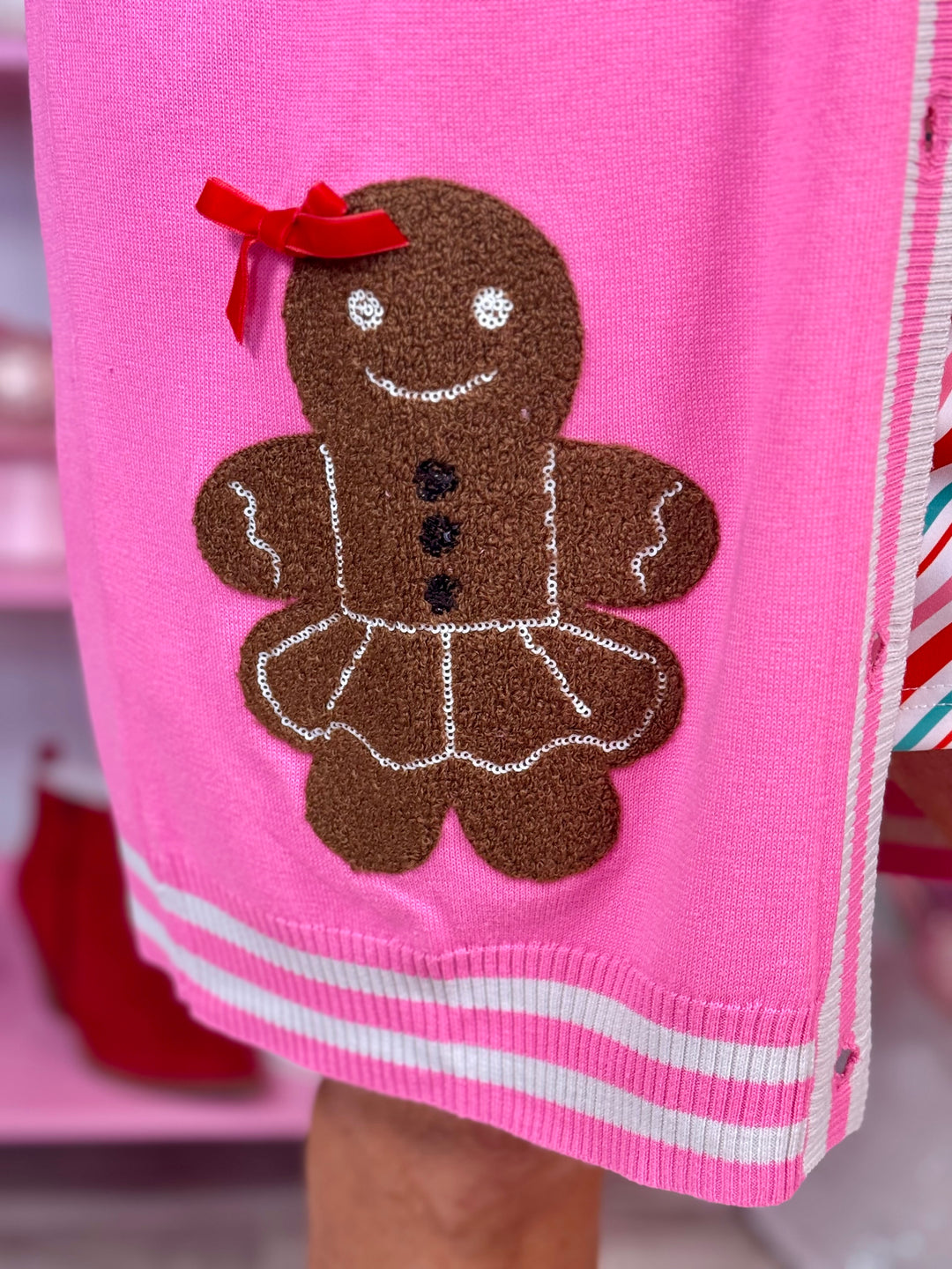 Ginny The Gingerbread Girl Long Cardigan