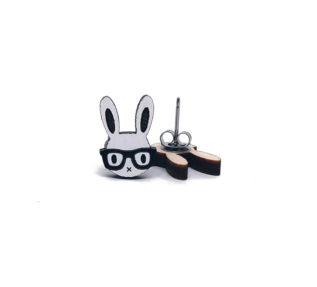 Nerd Bunny Earrings