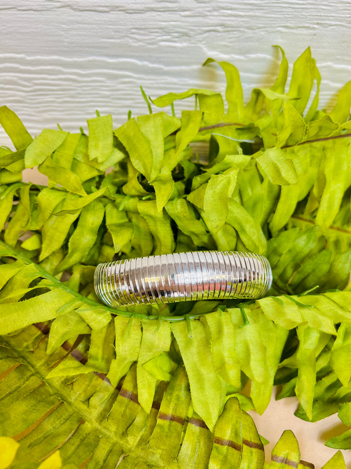 Silver Stretch Slinky Bracelet