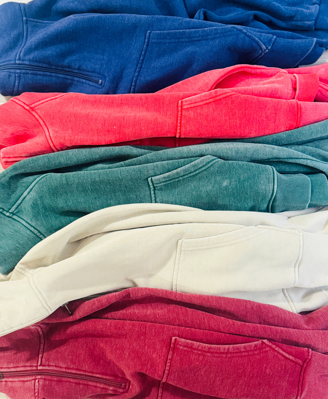 Quarter Zip Closure - 6 Options