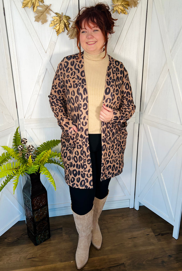 Cheetah Print Lola Cardigan