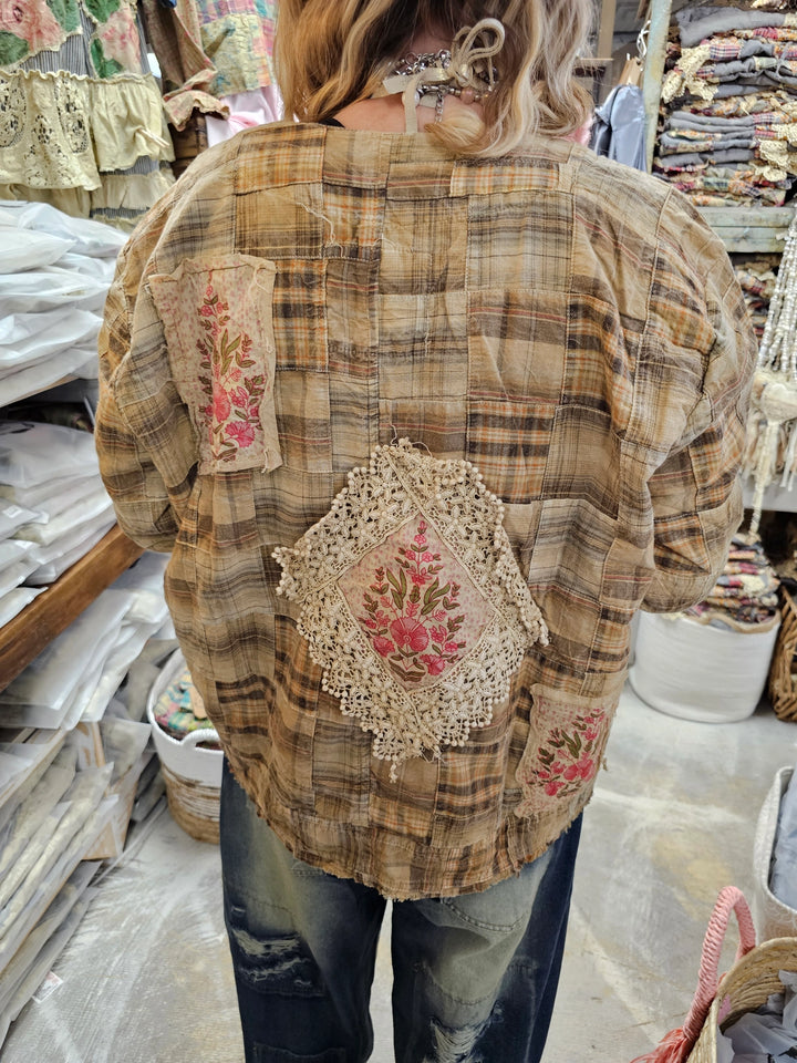 Honey Beige Jacket-Reversible
