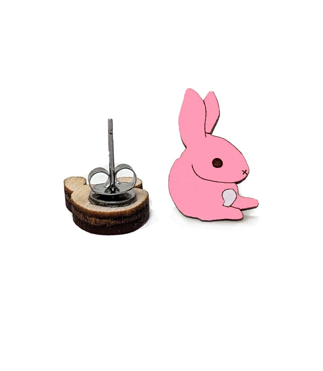 Bunny Butt Earrings