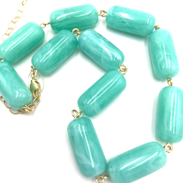 "Tiff Tube" Amelia Necklace