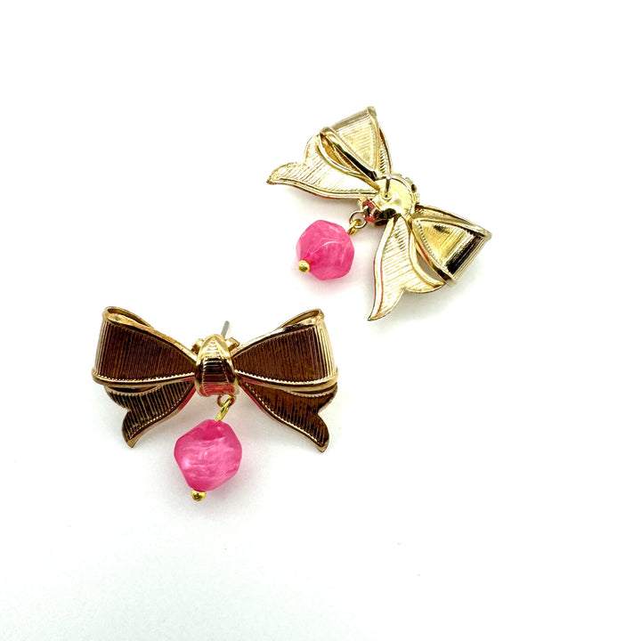 'Pretty as a Present' - Bow Earrings