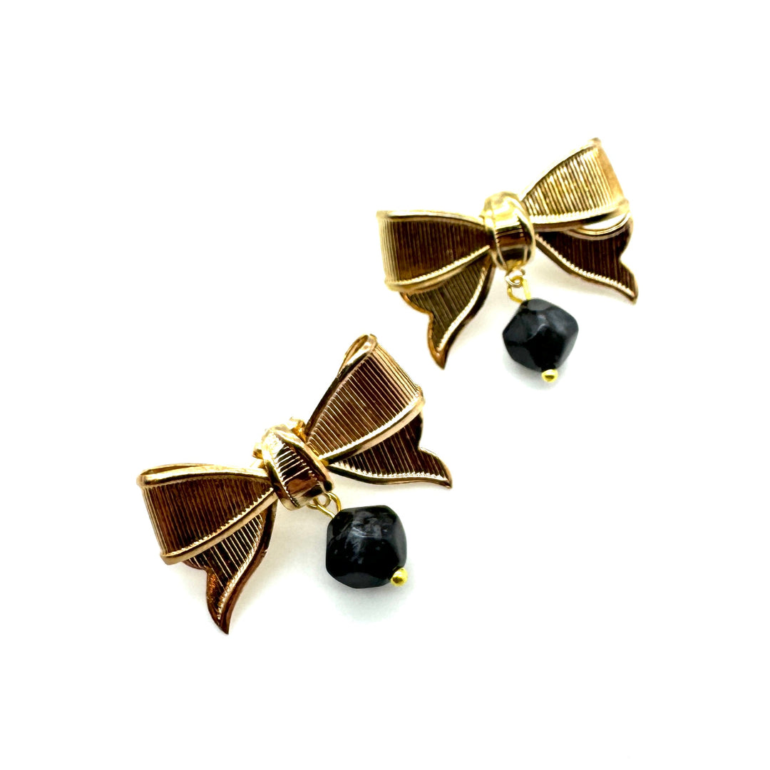 'Pretty as a Present' - Bow Earrings