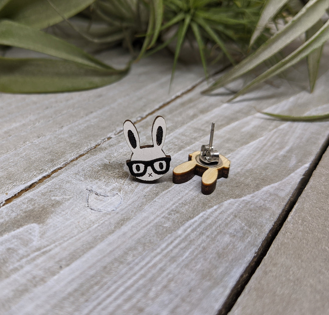 Nerd Bunny Earrings