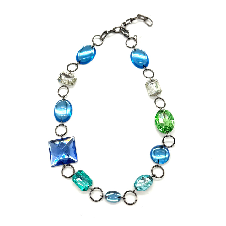 Water Story Shine-On Shortie Necklace