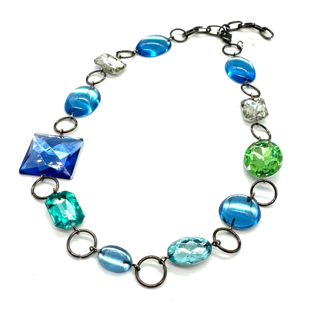 Water Story Shine-On Shortie Necklace