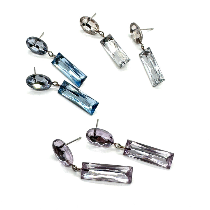 Baguette Shine On Earrings