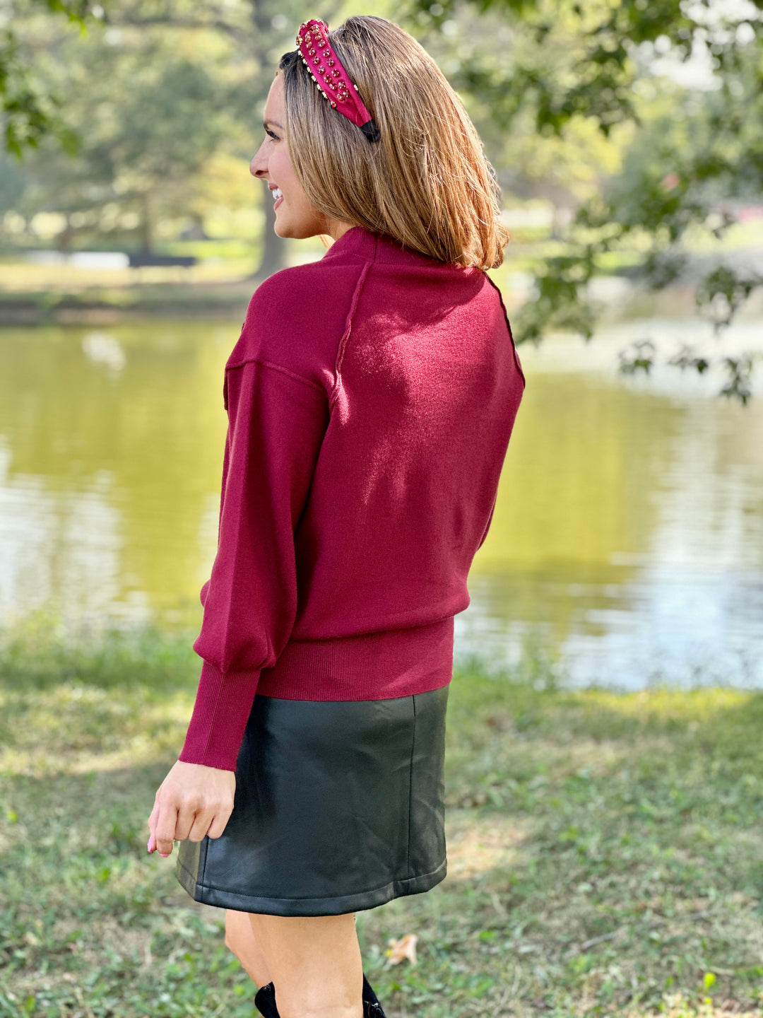 Asymmetrical Leather Skirt - 3 Color Options