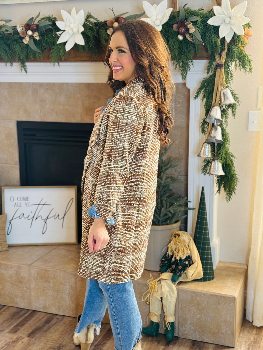 BLACK FRIDAY DEAL: Mocha Chic Tweed Jacket
