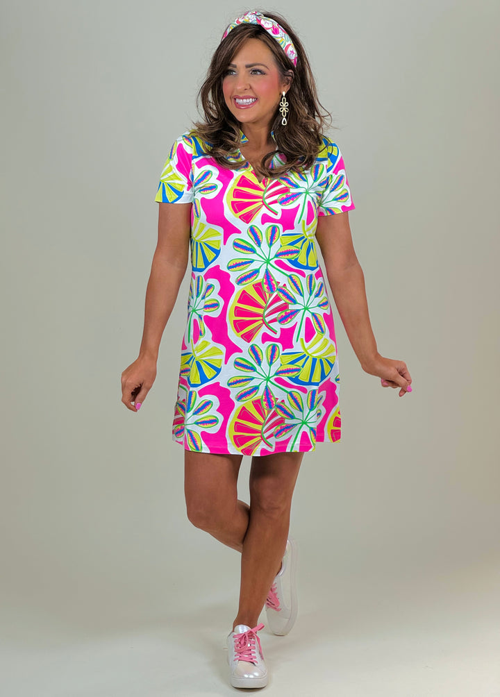Montauk Blooms In Tulum Dress - Small Through Extended Sizes