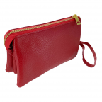 Crossbody/Wallet with Shoulder Strap and Wristlet -12 Color Options
