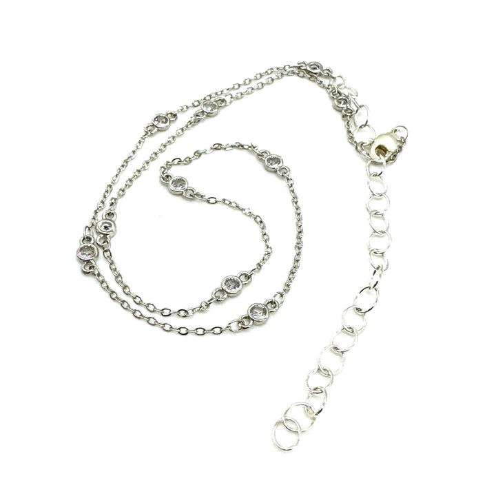 Sweet Petite Sparkle Channel Necklace - 2 lengths