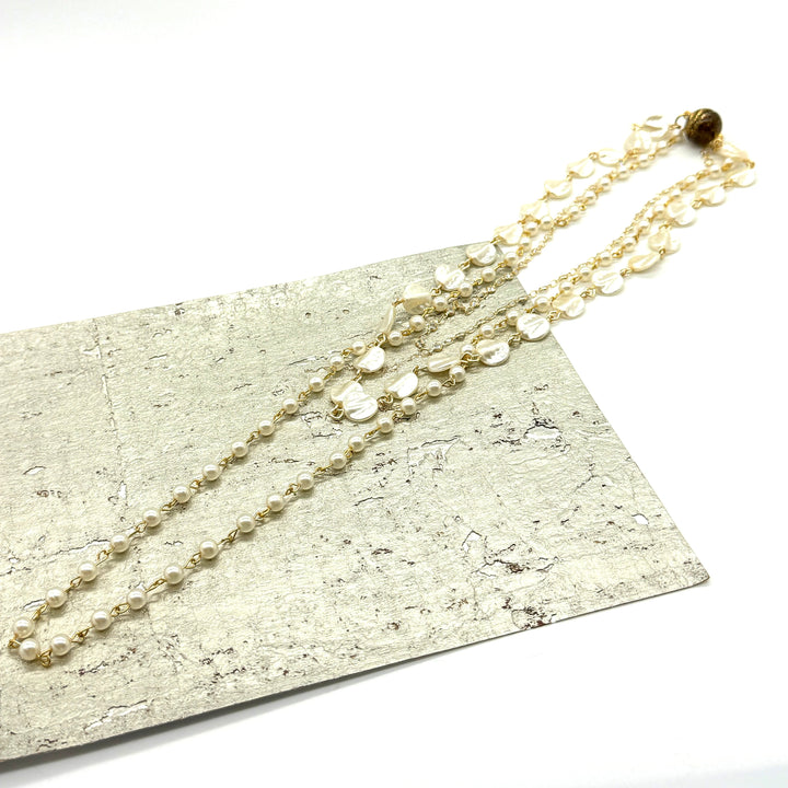 Trifecta Necklace - PearlyLove