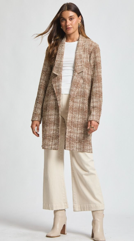 BLACK FRIDAY DEAL: Mocha Chic Tweed Jacket