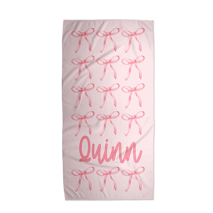 Coquette Bow Stack Towel