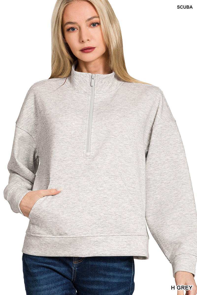 Scuba Half Zip Set - 2 Color Options
