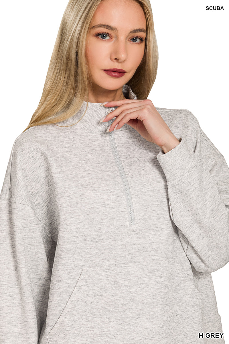 Scuba Half Zip Set - 2 Color Options