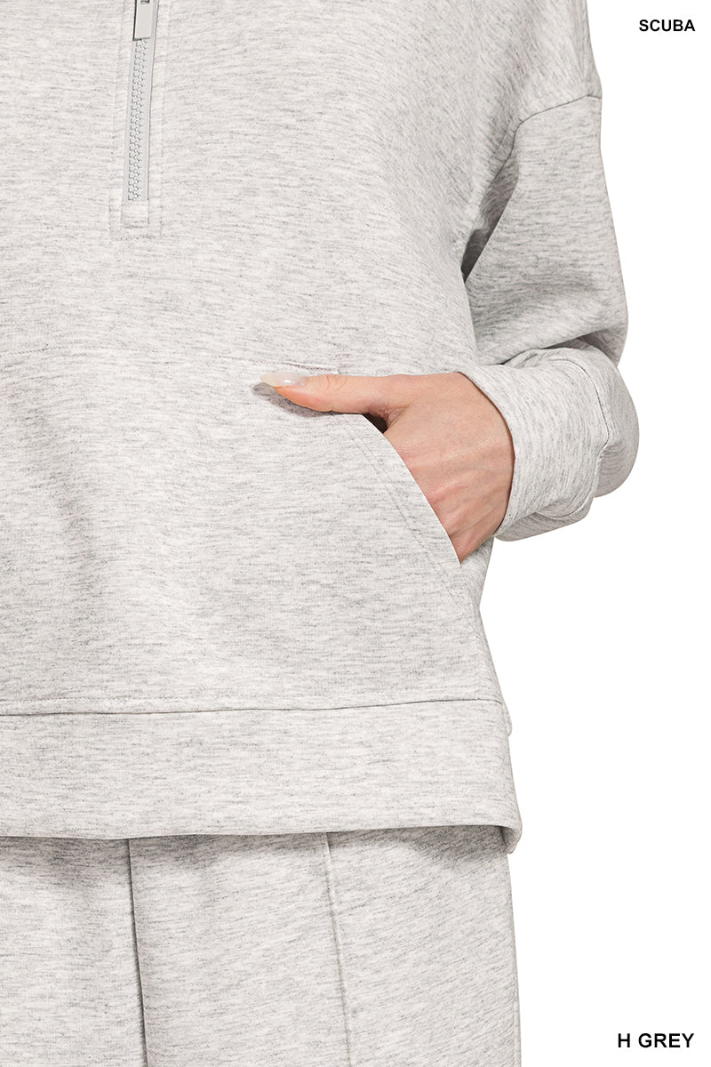Scuba Half Zip Set - 2 Color Options