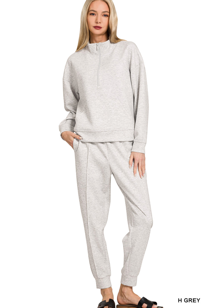 Scuba Half Zip Set - 2 Color Options
