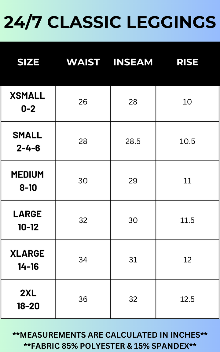 24/7 Classic Olive Leggings | SALTY WAVE *DEAL