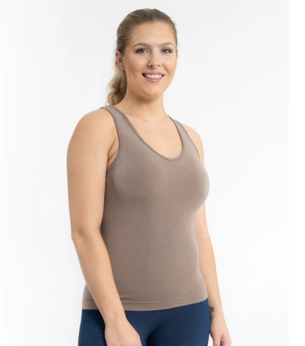 Built-In Bra Tank - Missy & Extended Sizes -