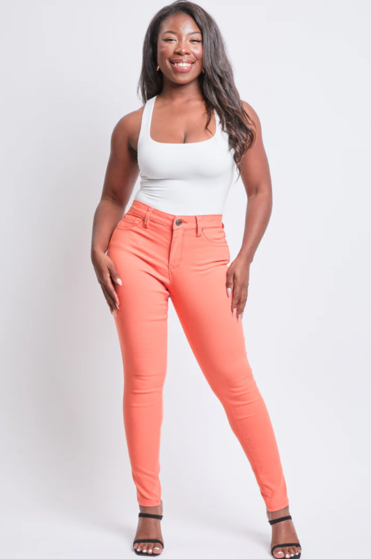 Hyperstretch Mid-Rise Skinny Jean - 6 Color Options