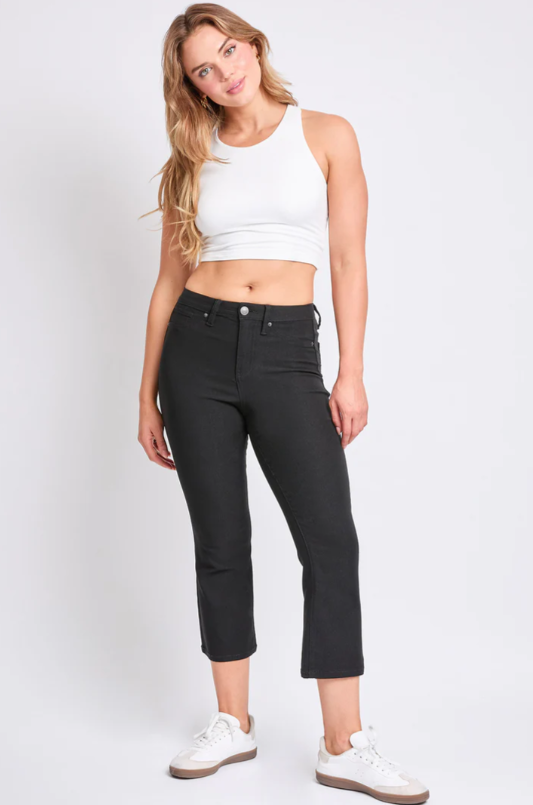 Vibrant Hyperstretch Cropped Kick Flare Pants